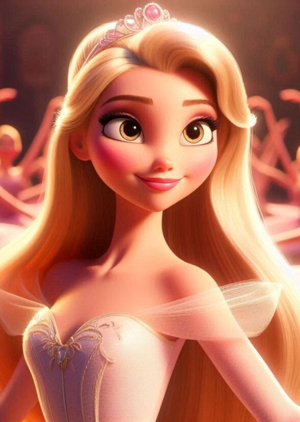 The pink ballerina 