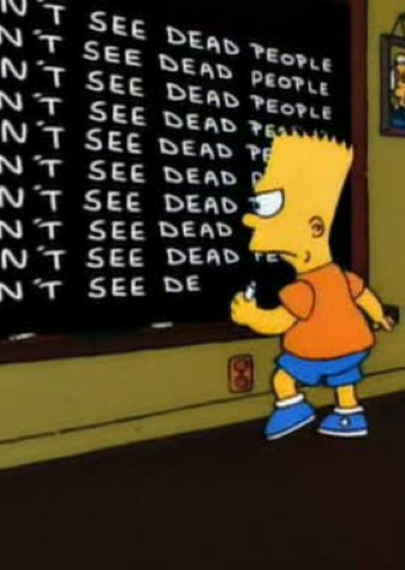 The Sixth Sense if fictional characters made it