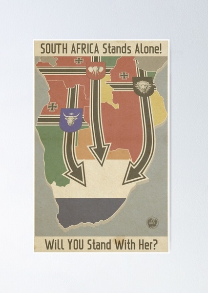 The South African War Fan Casting Poster