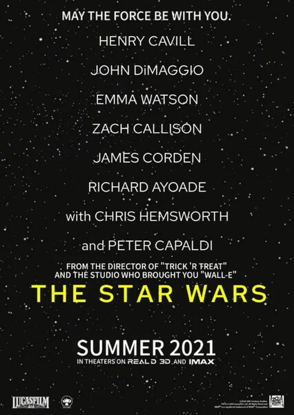 The Star Wars (2021) Fan Casting Poster
