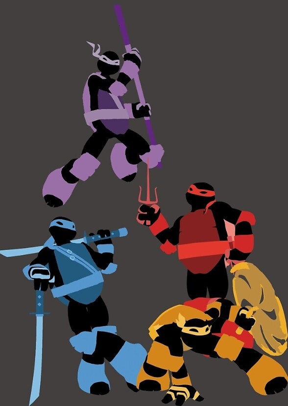 The Teenage Mutant Ninja Turtles