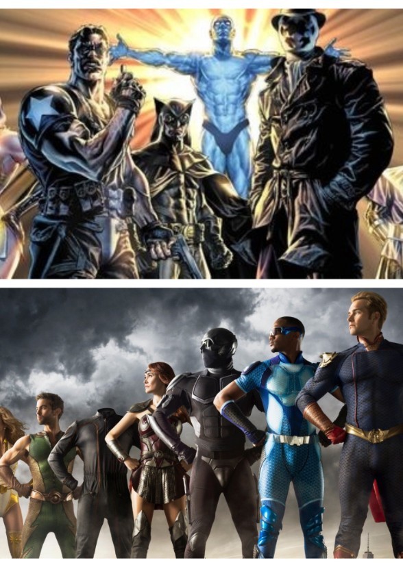 The Watchmen vs The Super Seven