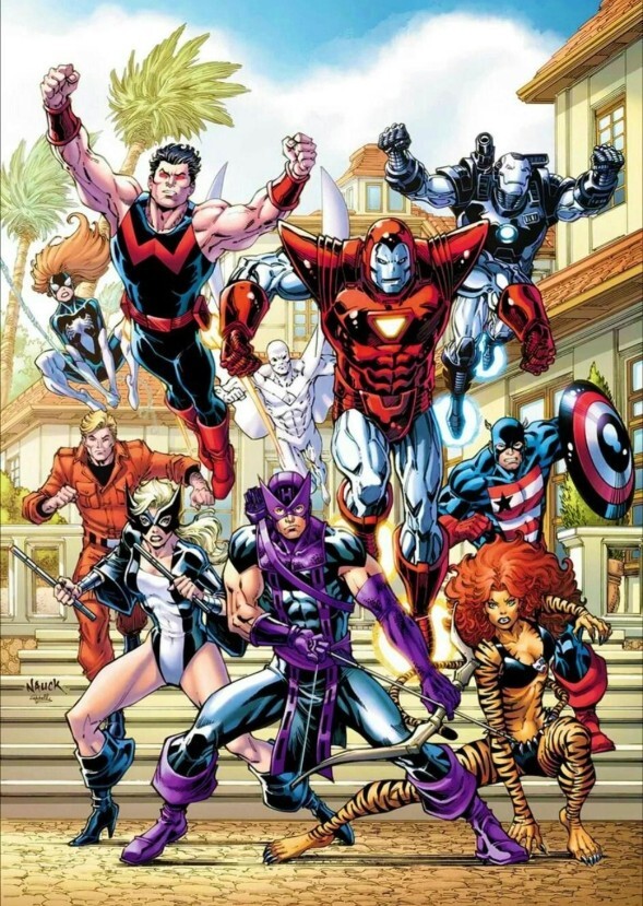 the west coast Avengers (2018)