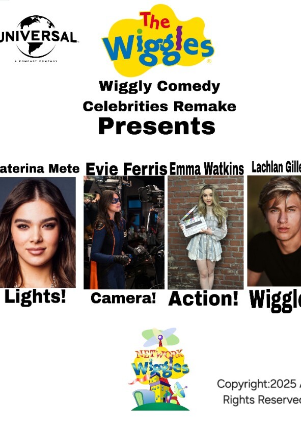 The Wiggles A Wiggly Comedy Celebrities Remake Edition:LCA Wiggles (2025)