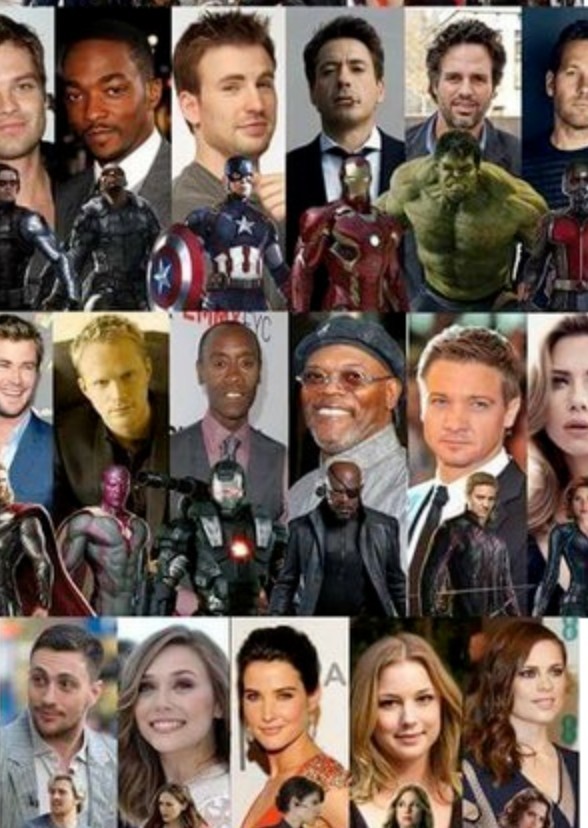 The Witcher but with MCU actors