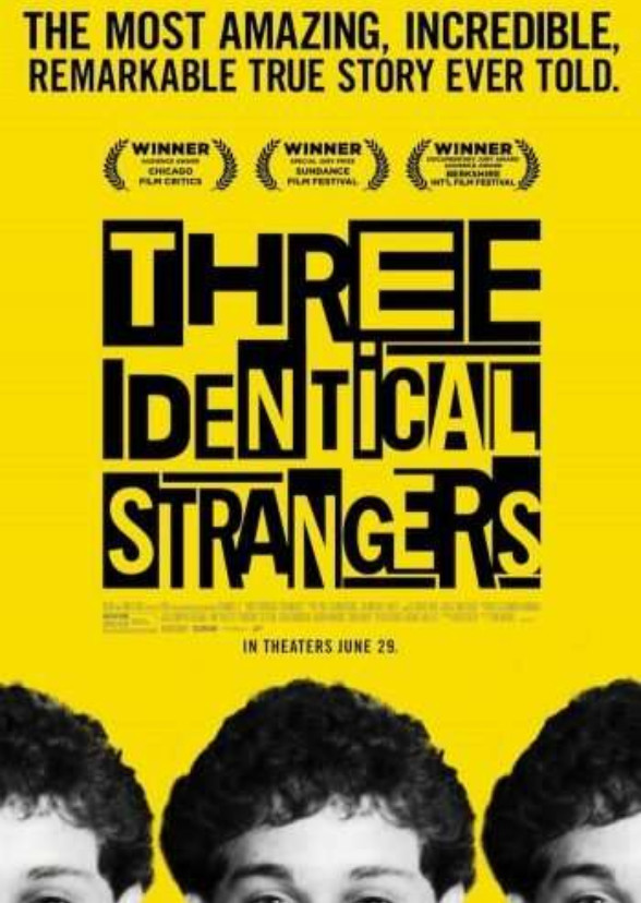Three Identical Strangers (movie version)