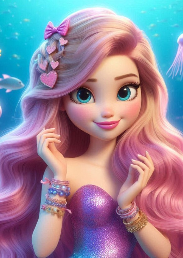 Three Mermaids Teenagers Magics