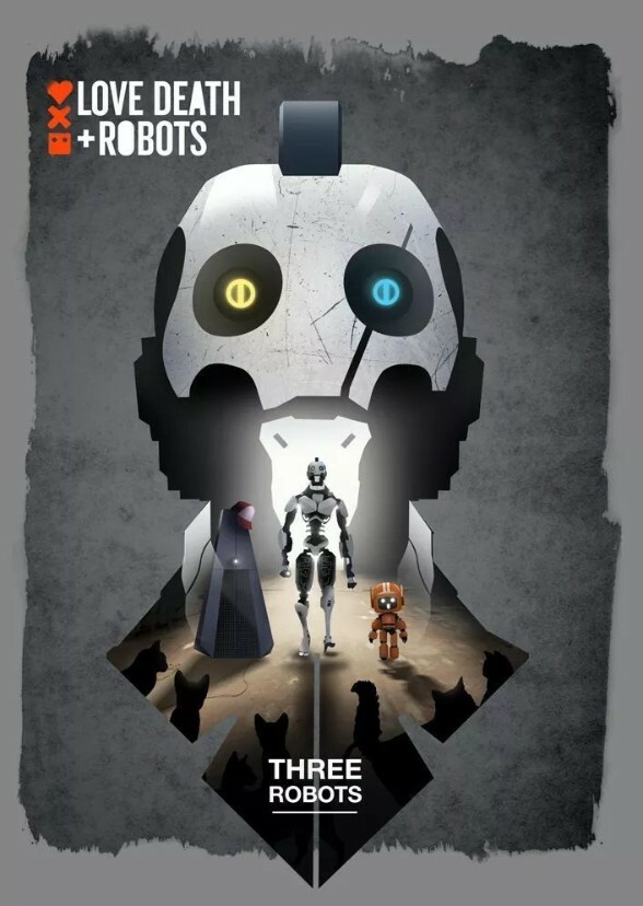 Three robots (live action)