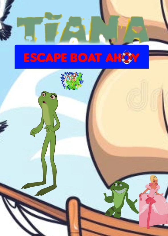 Tiana: Escape Boat Ahoy