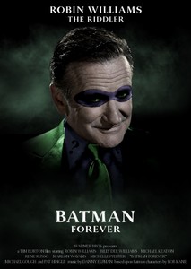 The Riddler in Batman Forever and Batman and Robin