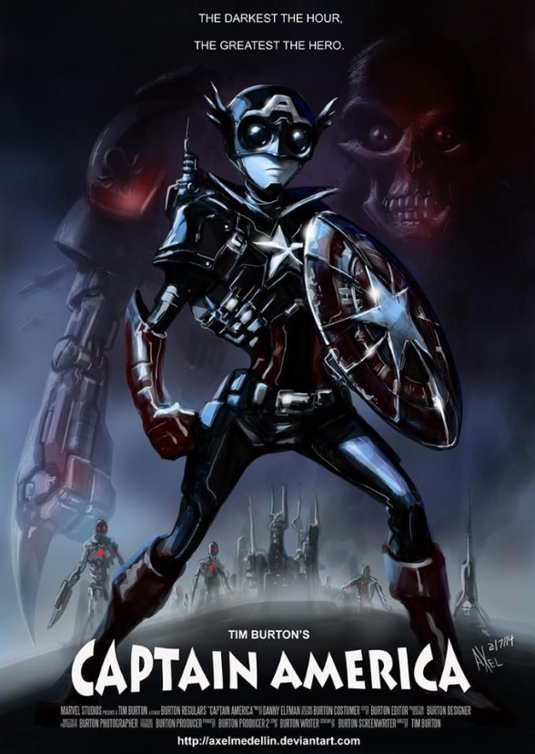 Tim burtons captain america