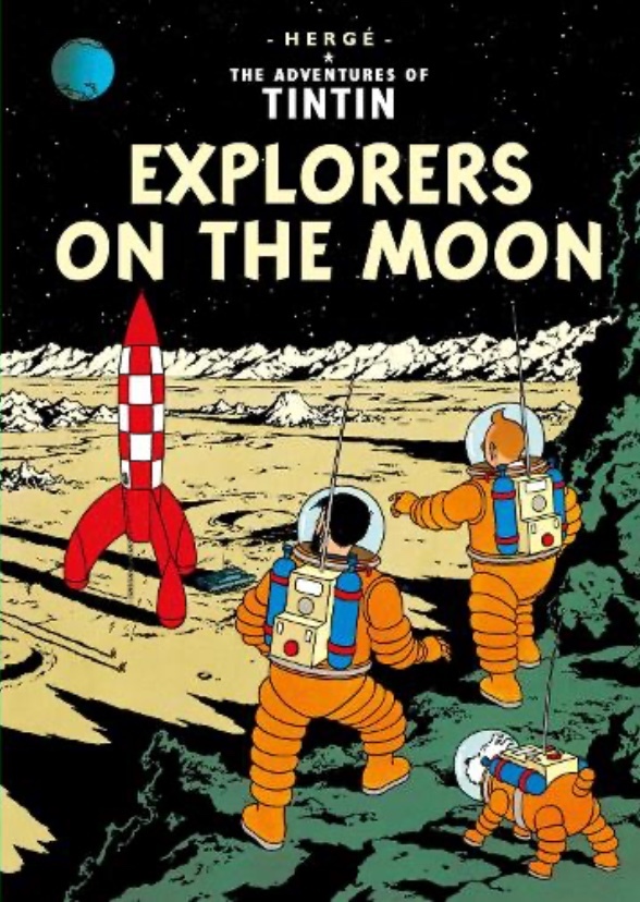 Tintin Explorers on the Moon