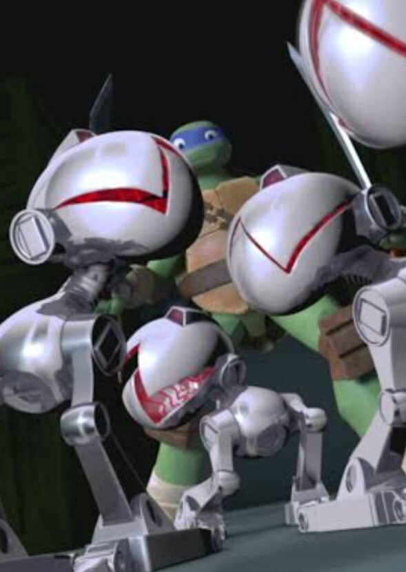 TMNT 2012 Rewrite M.O.U.S.E.R.S Attack