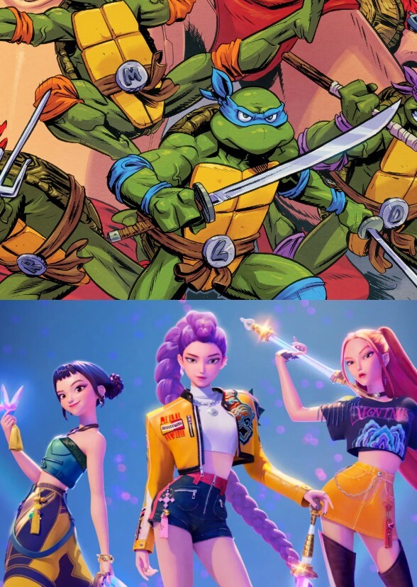 TMNT meet Kpop