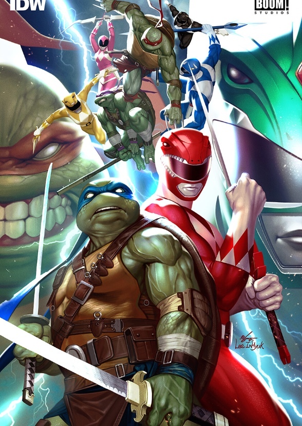 TMNT X Power Rangers: Mighty Morphin Heroes in A Half Shell