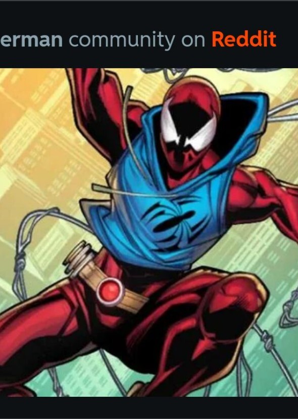 TOBEY MAGUIRE AS SCARLET SPIDER MAN Ben rilley.