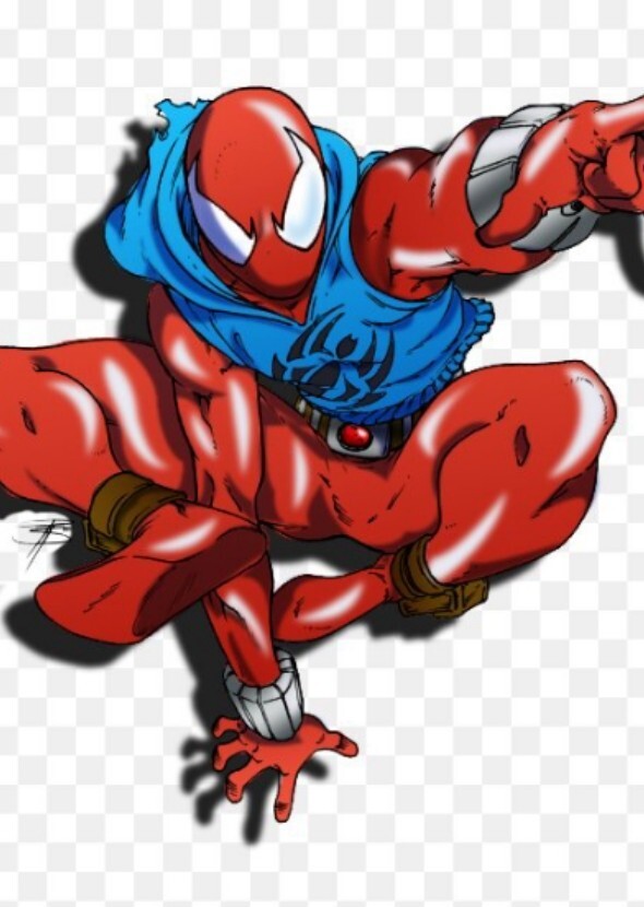 TOBEY Maguire as scarlet spider man