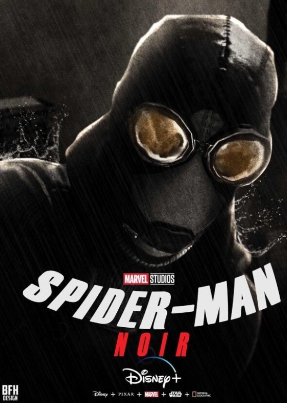 Tom Holland as spider man noir