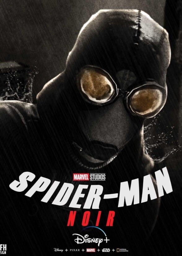 Tom Holland as spider man noir