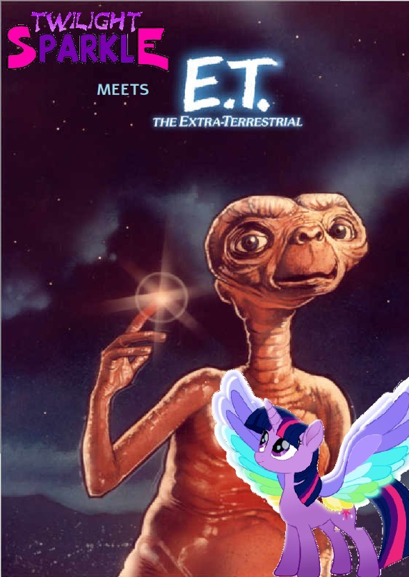 Twilight Sparkle meets E.T. the Extra-Terrestrial