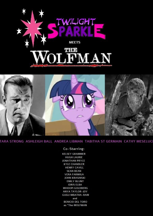 Twilight Sparkle Meets the Wolfman (Version 2)