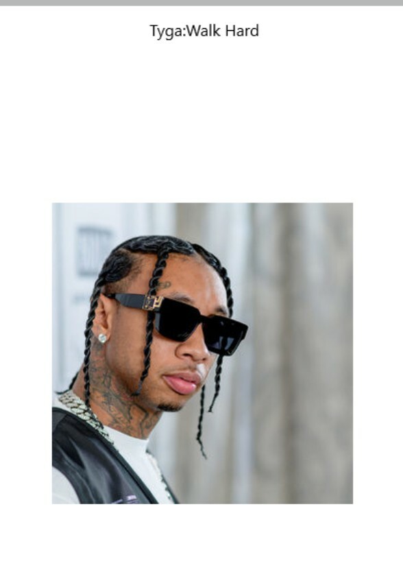 Tyga:Walk Hard (2035)