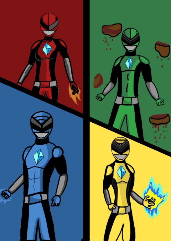 Power rangers elements unleashed season 1 