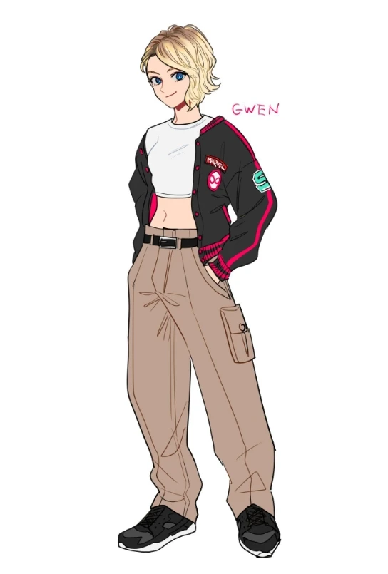 Anya Taylor Joy as utmite Gwen Stacey variant 
