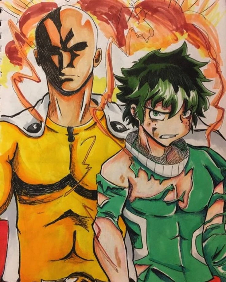 One Punch Man vs My Hero Academia