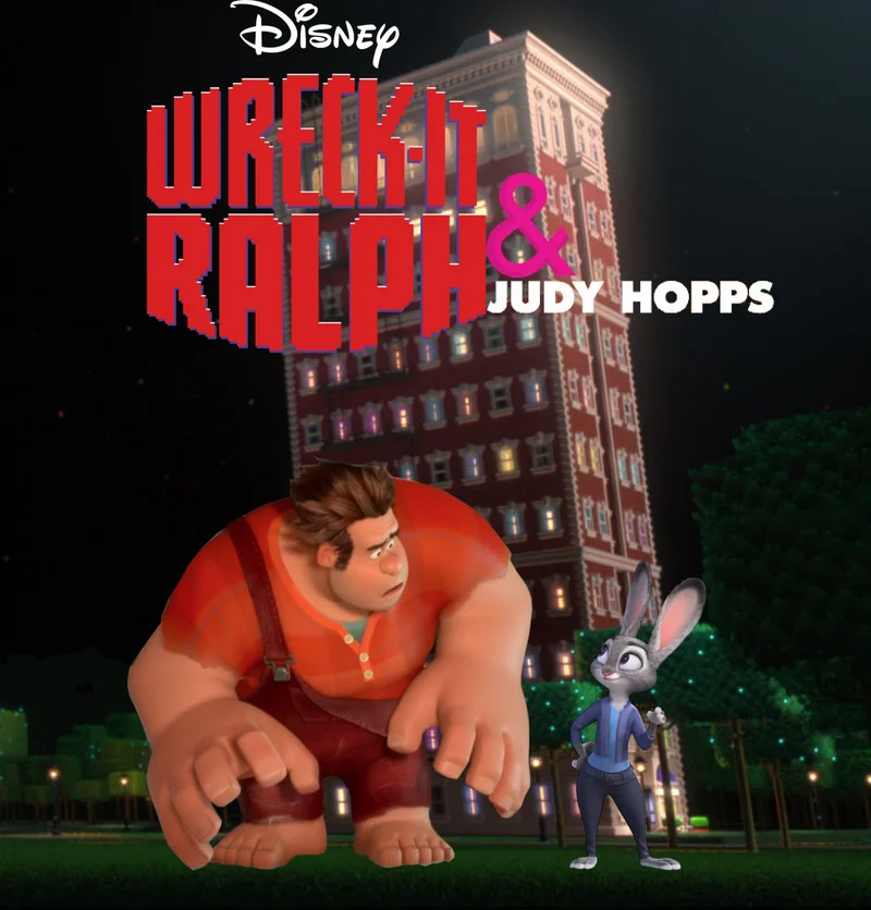 Wreck-It Ralph & Judy Hopps