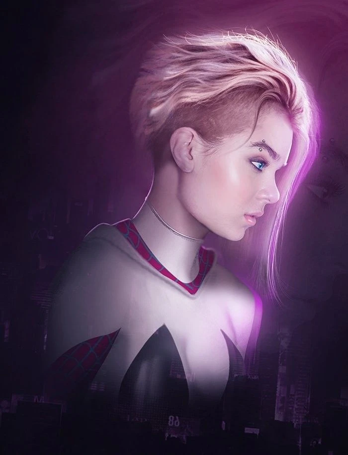 Haille steinflied as spider Gwen earth 415d