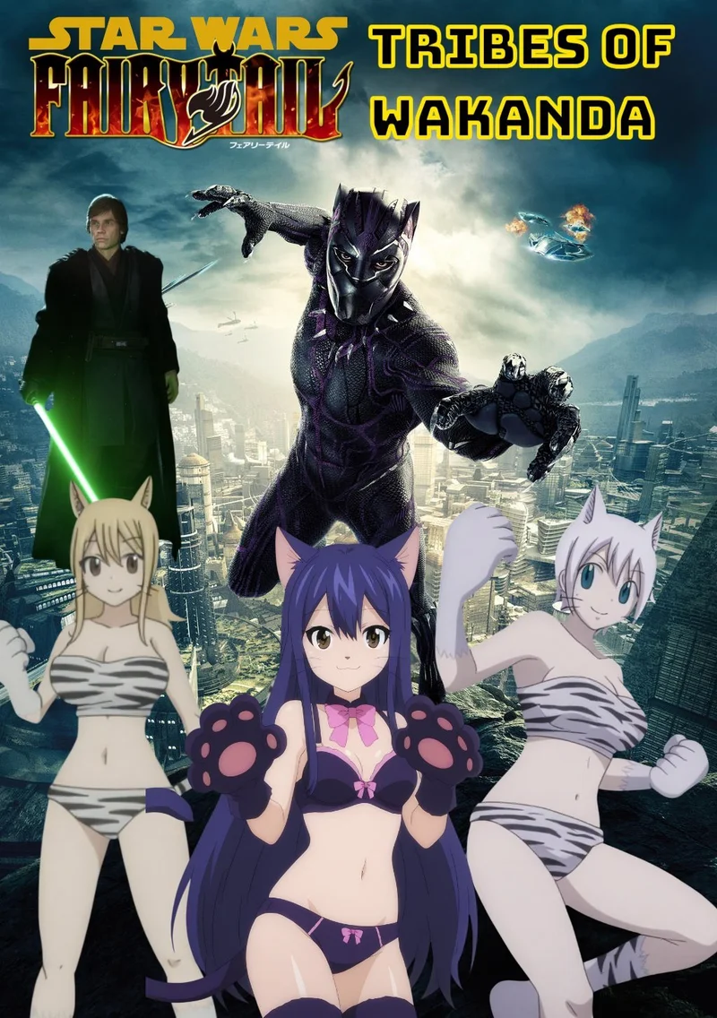 Star Wars and Fairy Tail: Tribes of Wakanda