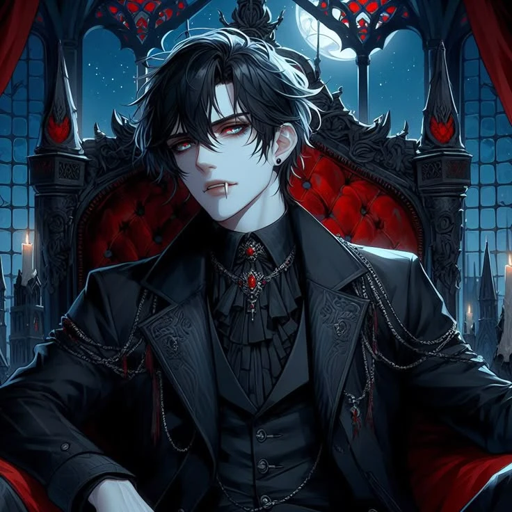 Teenager Vampire and Regal Monsters