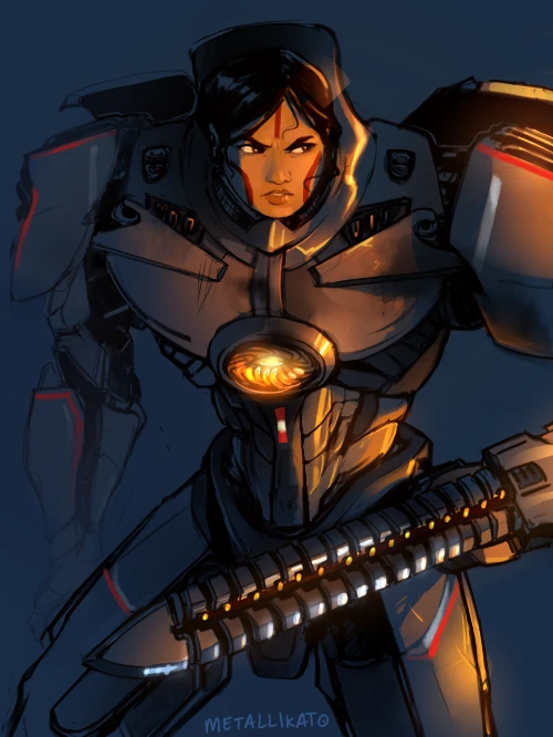 What if Jaegers were humans in exoskeleton armor