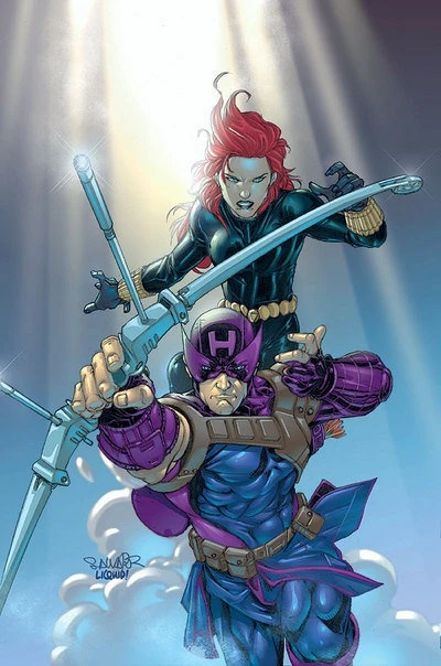 Black Widow & Hawkeye (1990)