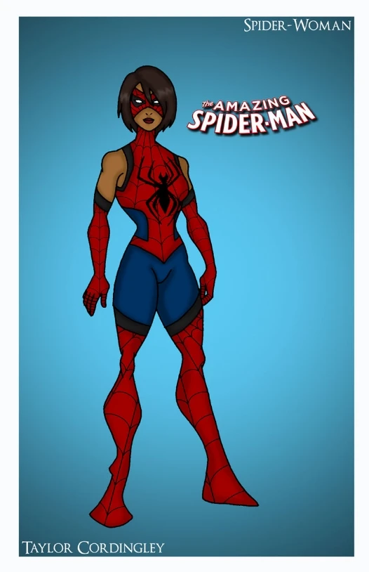 Lara Bailey as spider girl Ashley Barton 