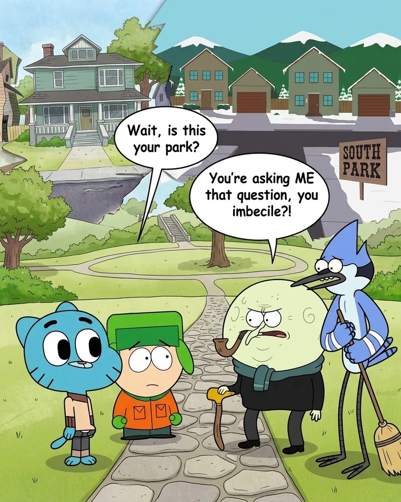 The Story Of Gumball Watterson And Kyle Broflowski