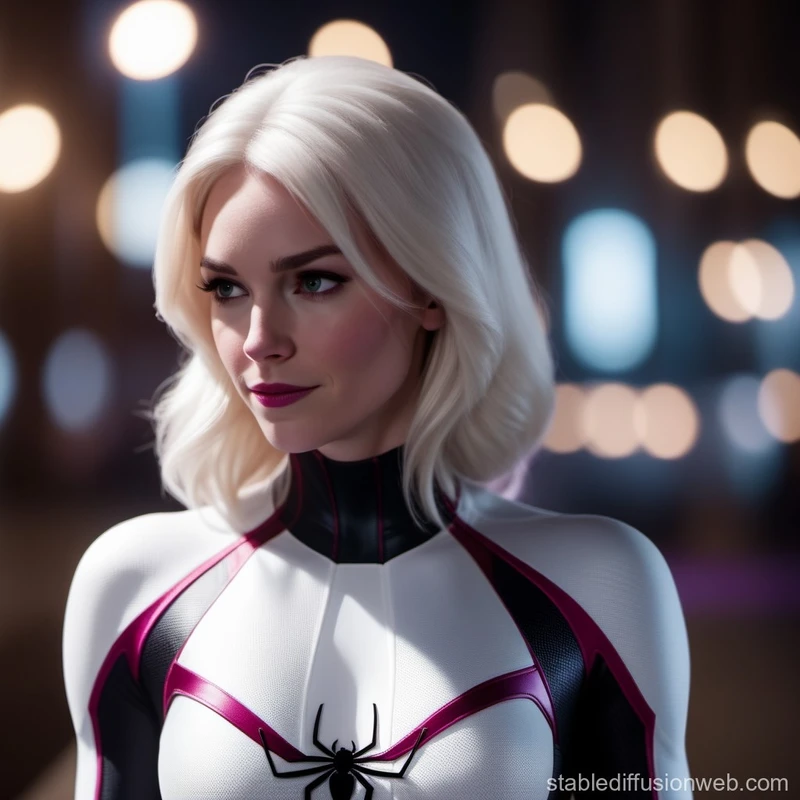 Emma Stone as ghost spider kade noir live in the MCU.