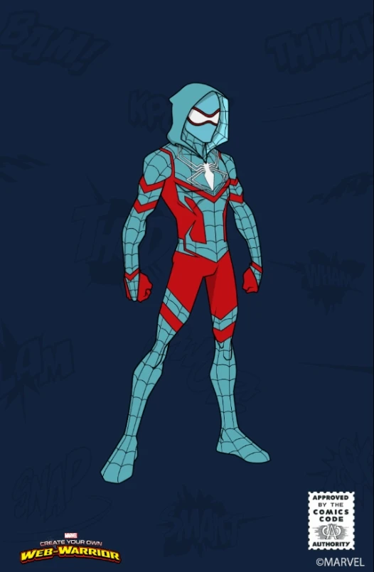Riccdo Suarez as Italy spider man animated Style.