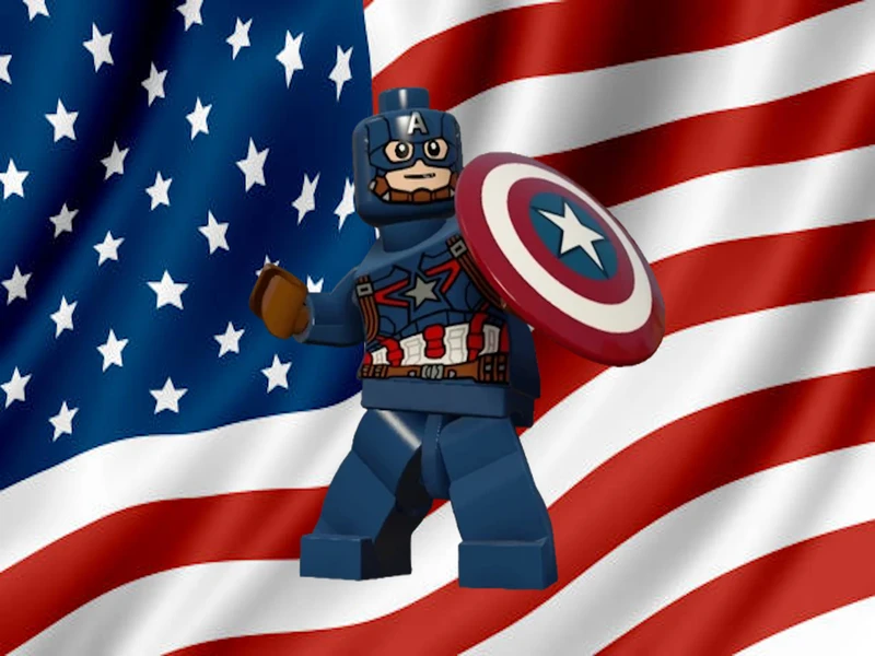 LEGO Captain America: A 4th of July Goodness
