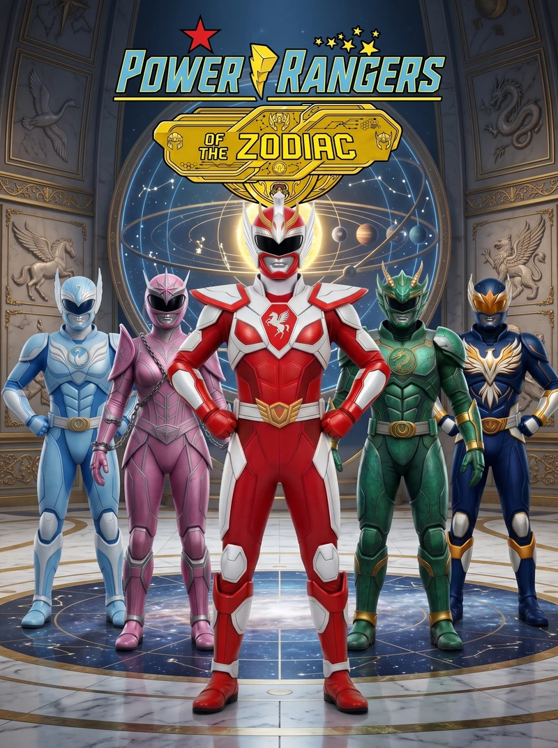 Power Rangers Of The Zodiac