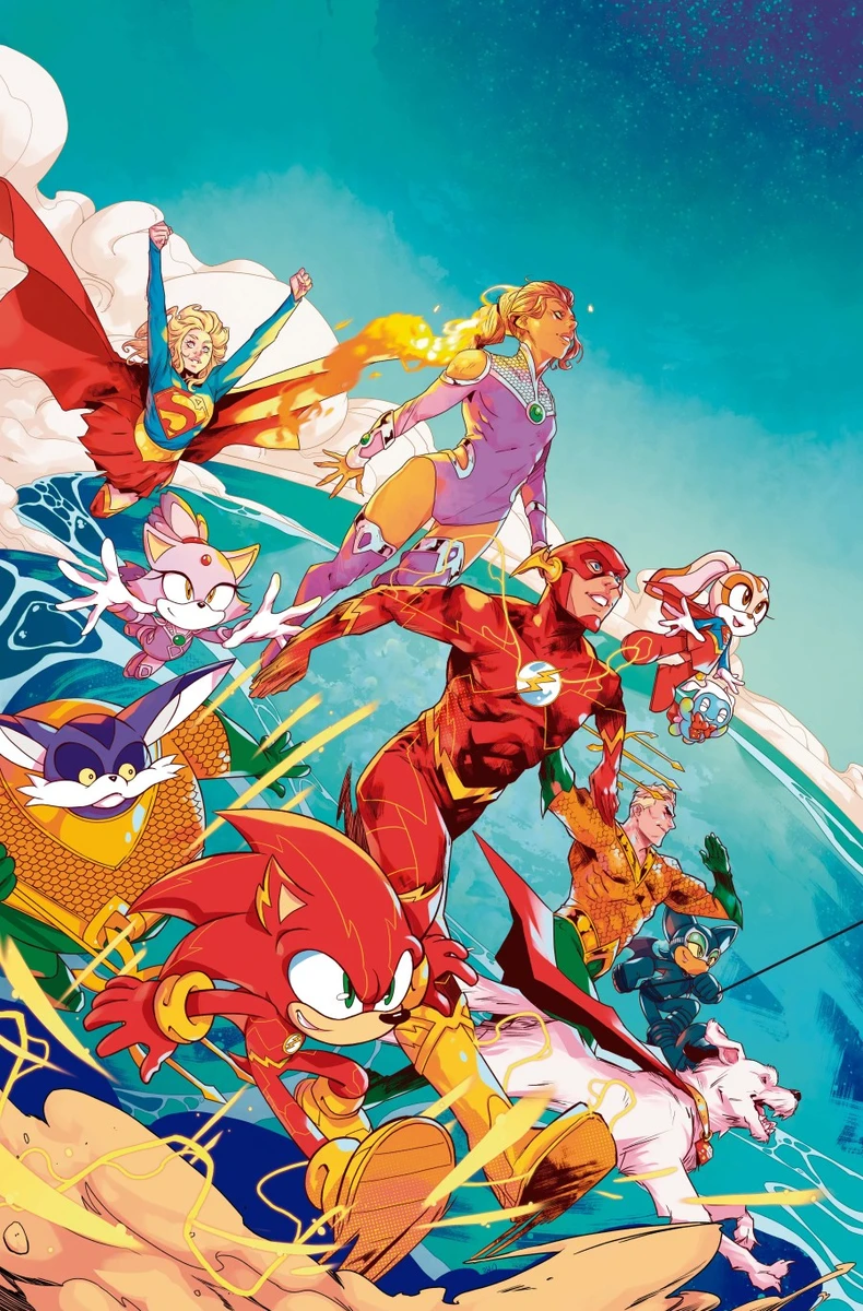 Justice League x Sonic the Hedgehog: Attack of The Metal Legion (Doblaje Español Castellano)