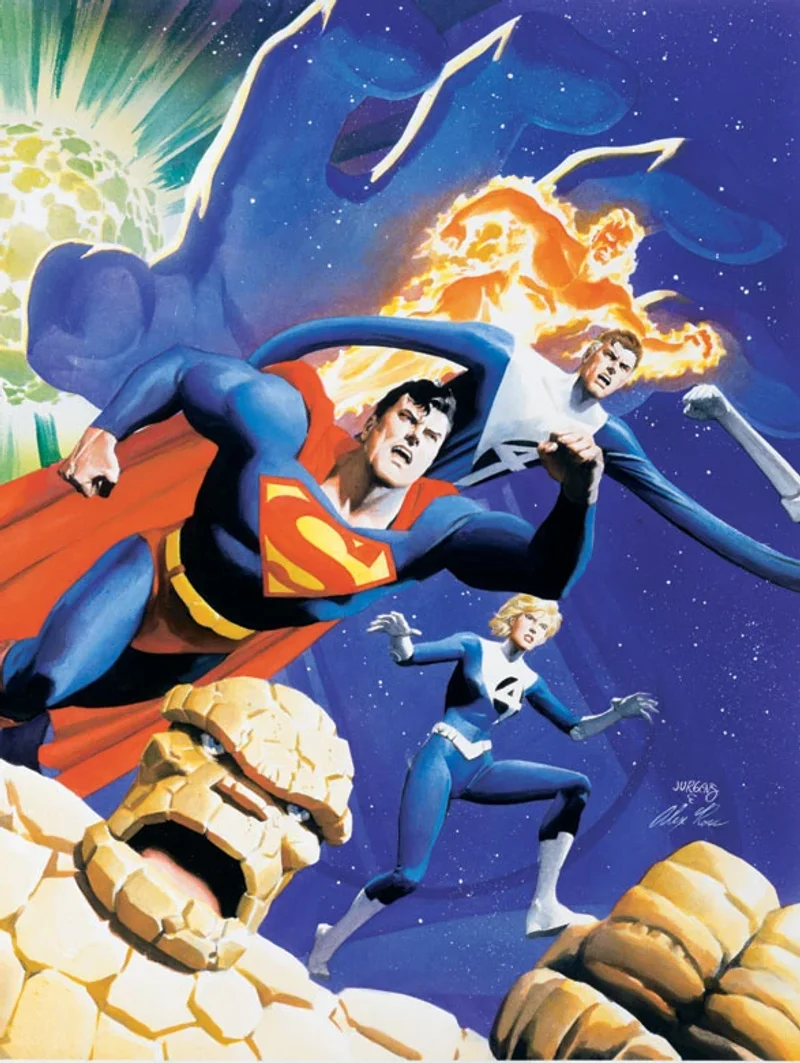 What if Superman was Raised by the Fantastic Four