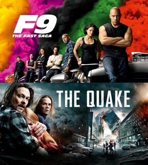 Movies: F9: The Fast Saga (2021) & The Quake (2018) Released Movies