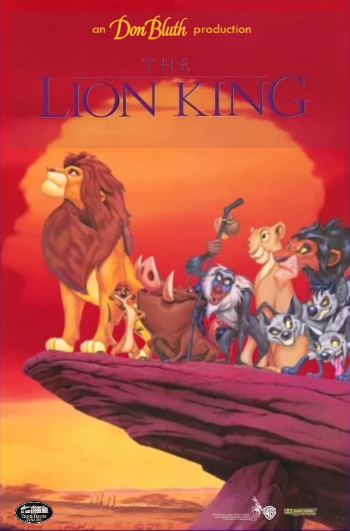 The Lion King (1994 film; Warner Bros. / Turner Feature Animation / Don Bluth)