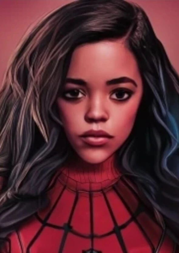 Jenna Ortega as spider Kade  poster