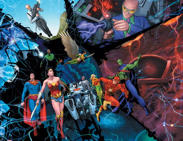 The Justice League vs The Legion of DOOM