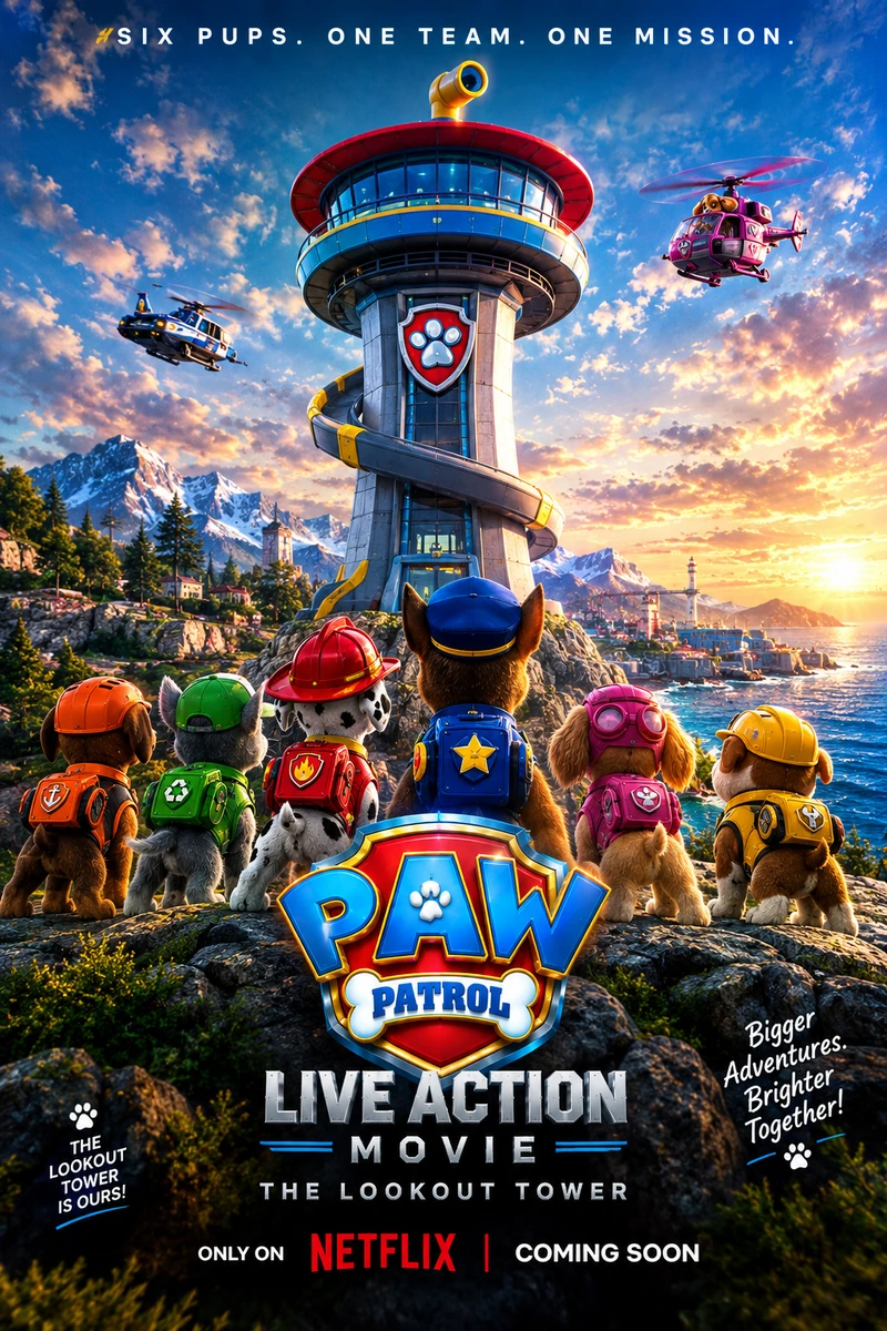 Paw Patrol(Live Action Movie Netflix)