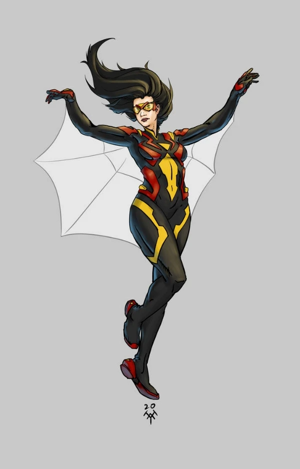 Florence Pugh as spider woman Jessica Drew 