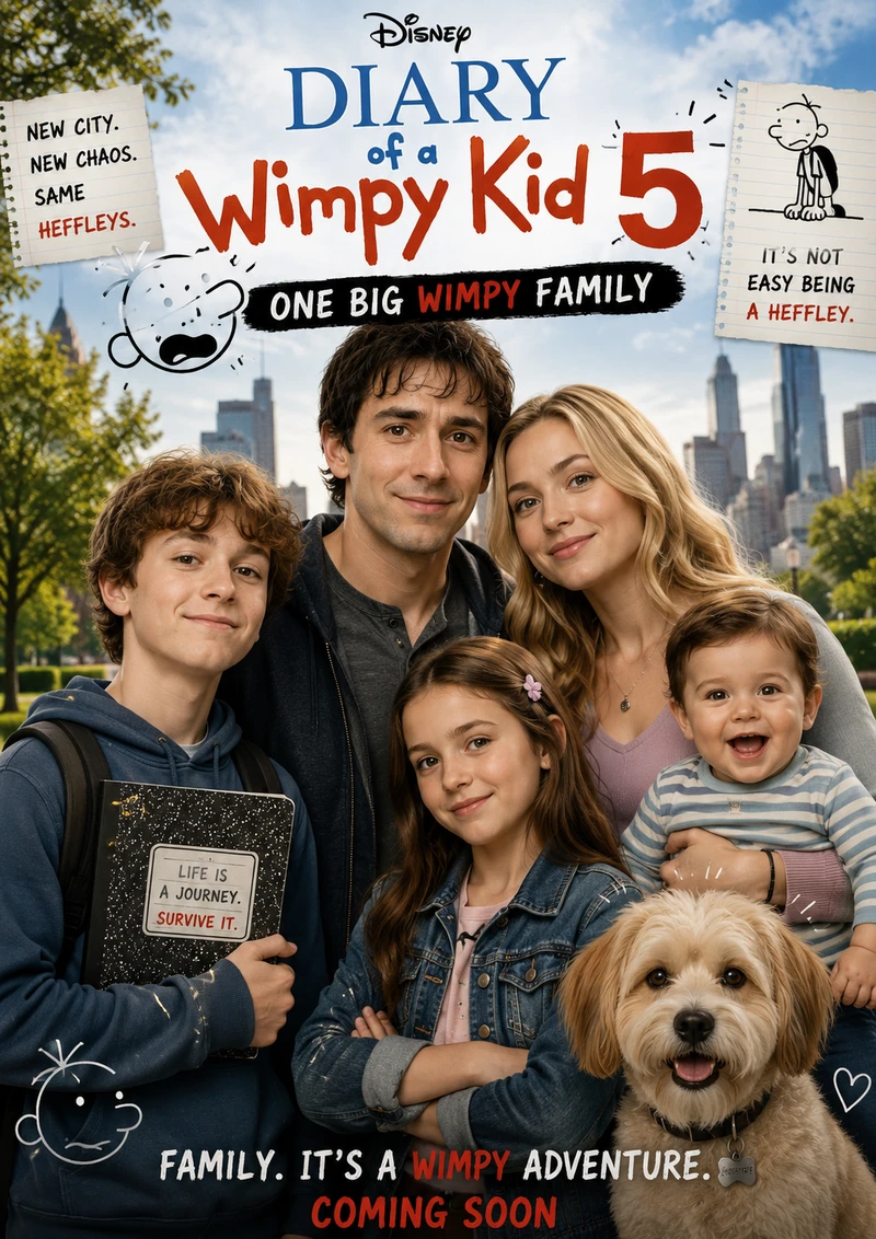 NEW Diary of a wimpy kid